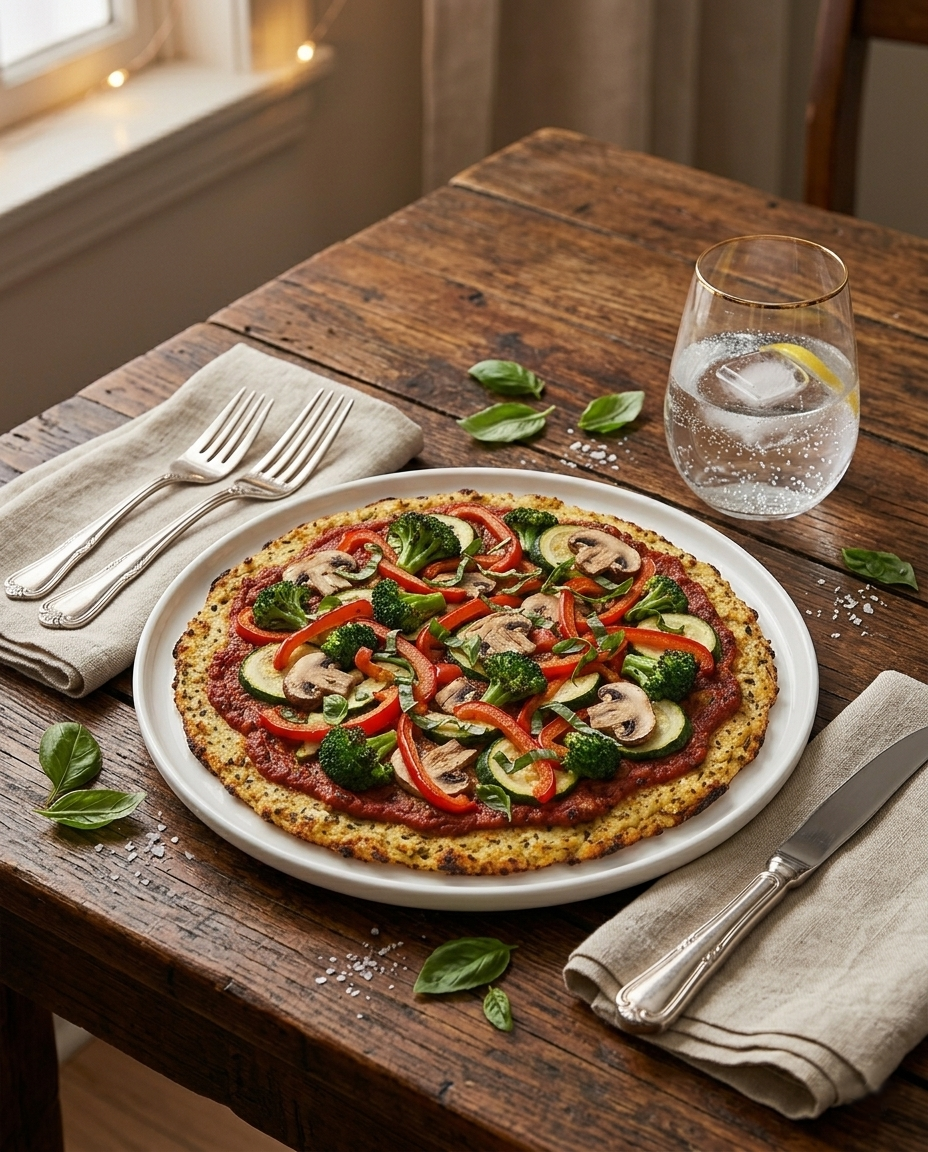Cauliflower Crust Pizza