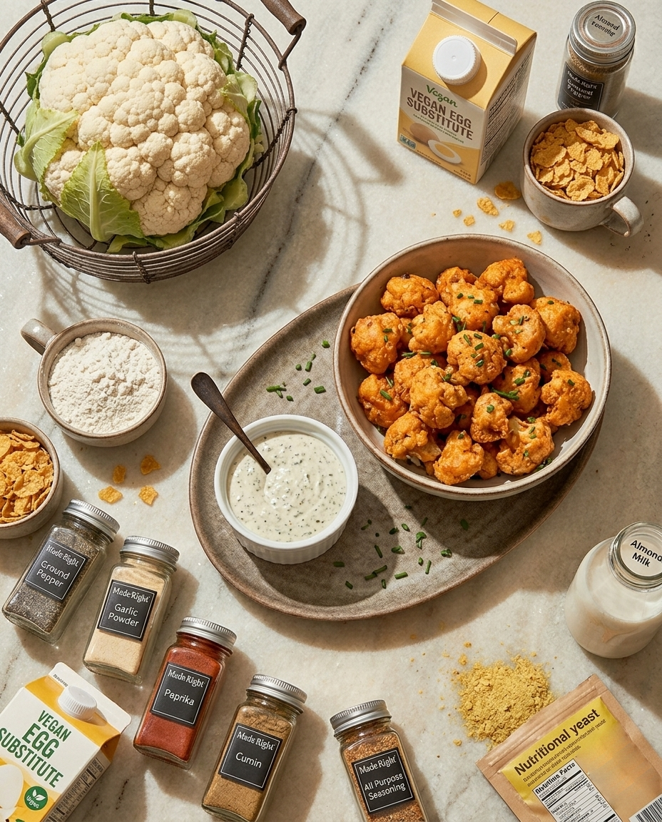 Buffalo Cauliflower Bites